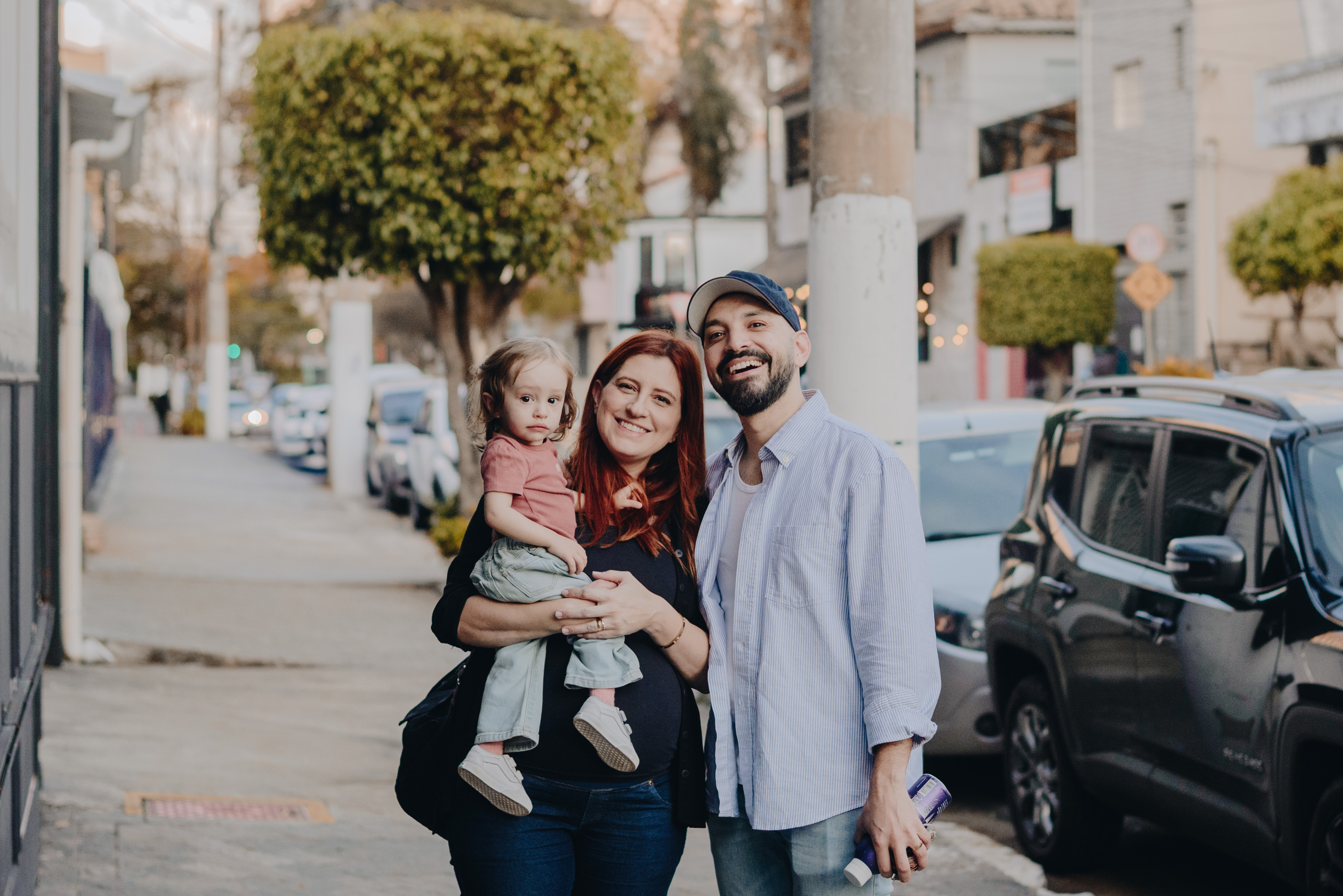 Família na igreja